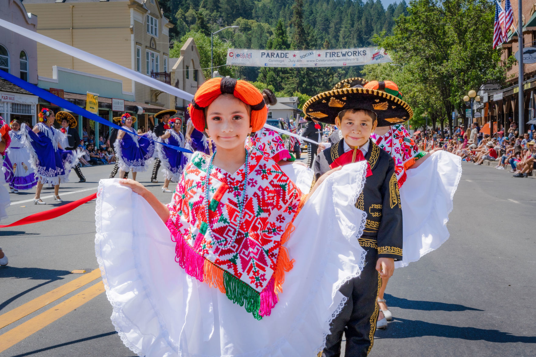 Calistoga Fourth of July parade 2019
